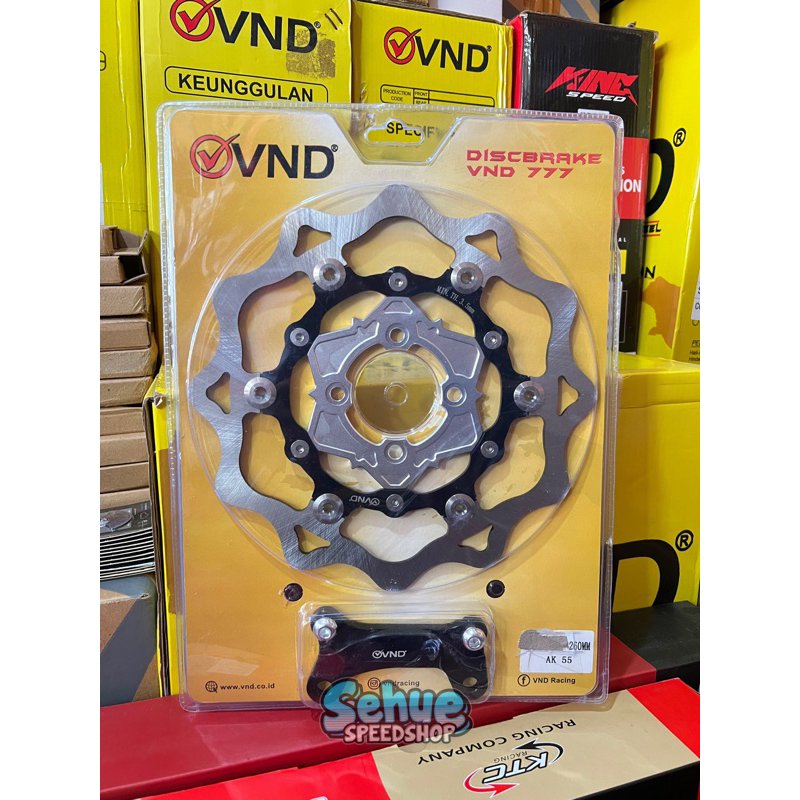 Disc vnd ak55 260mm mio sporty mio soul lubang 4
