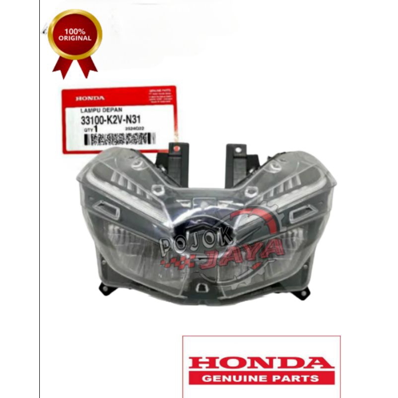 Reflektor lampu depan Honda New Vario 125 2022 K2V Original 33100-K2V-N31