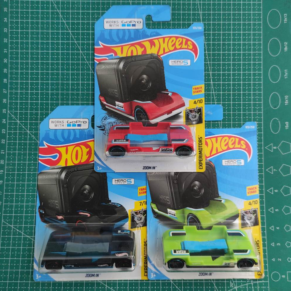 Hotwheels Zoom In Race Balap Gopro