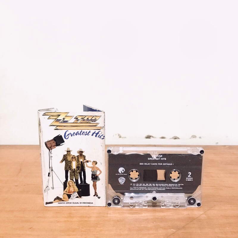 Kaset Pita ZZ Top - Greatest Hits