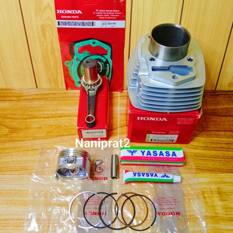 Blok Seher Set komplit KCN Plus Setang Seher Honda Tiger lama/Tiger Revo/Tiger new STD