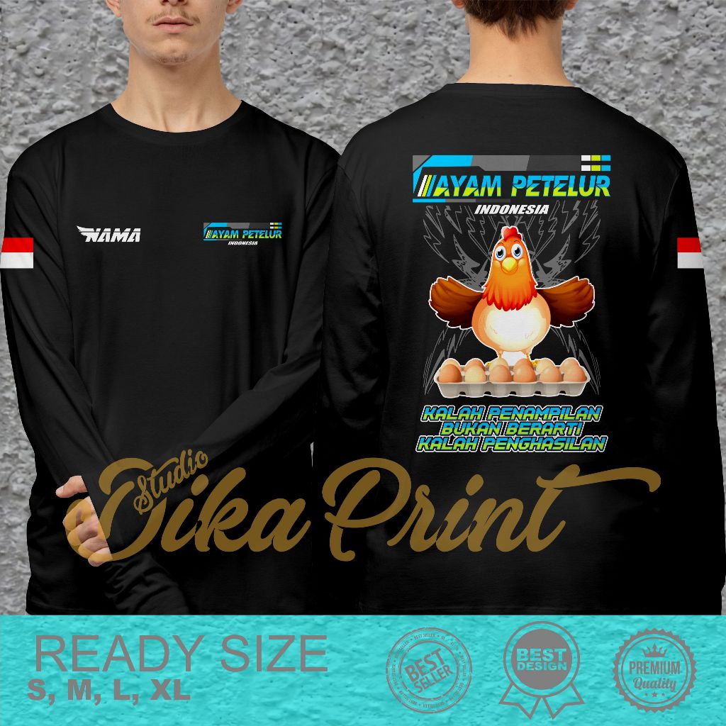 Kaos Ayam Petelur Indonesia