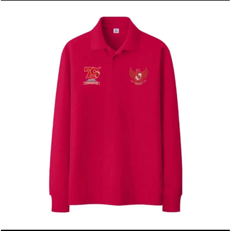 kaos polo kemerdekaan