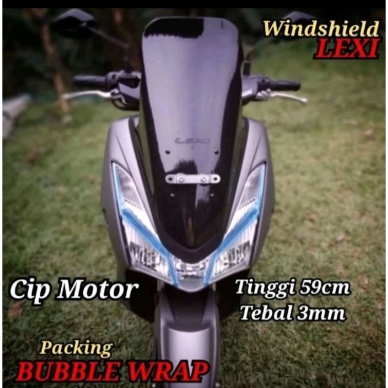 Visor Windshield Lexi 125 Tinggi