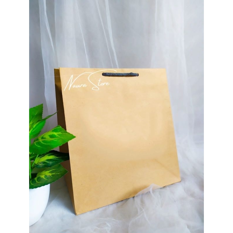 

PAPERBAG 26 X 23 X 28 | paper bag kotak nasi | paper bag custom