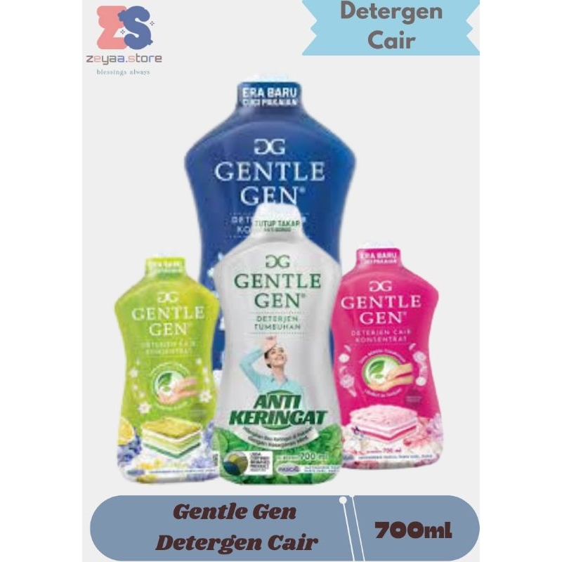 Gentle Gen Deterjen Cair Sabun Cuci Pakaian 700ml