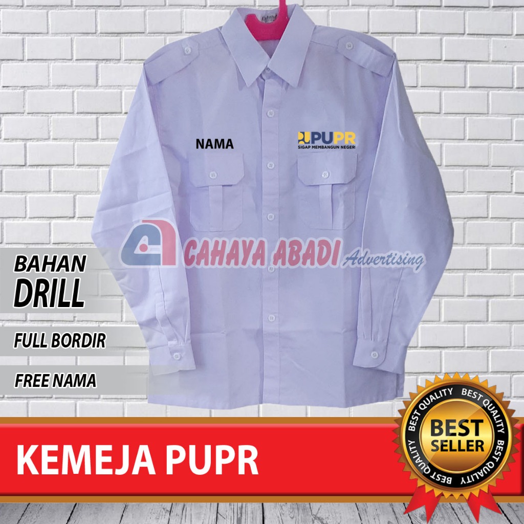 Kemeja Kementerian PUPR Seragam Kementerian PUPR Baju Kementerian PUPR
