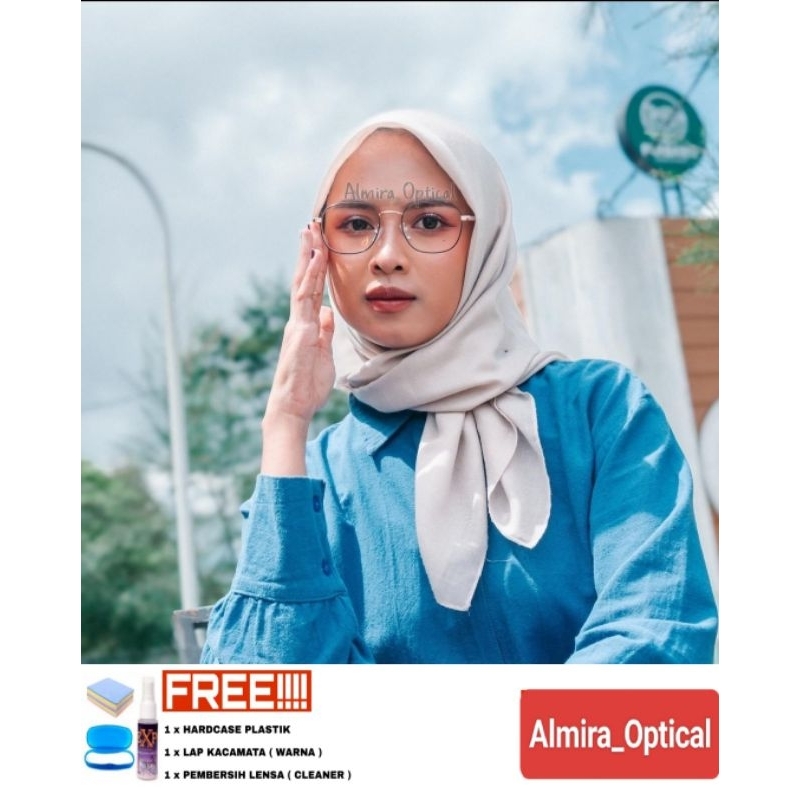 Kacamata Photocromic wanita Frame kacamata antiradiasi Blueray TR 38069