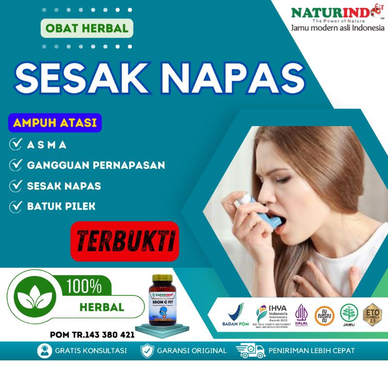 Obat Sesak Napas Ampuh ASMA Sesak Nafas Gangguan Pernapasan