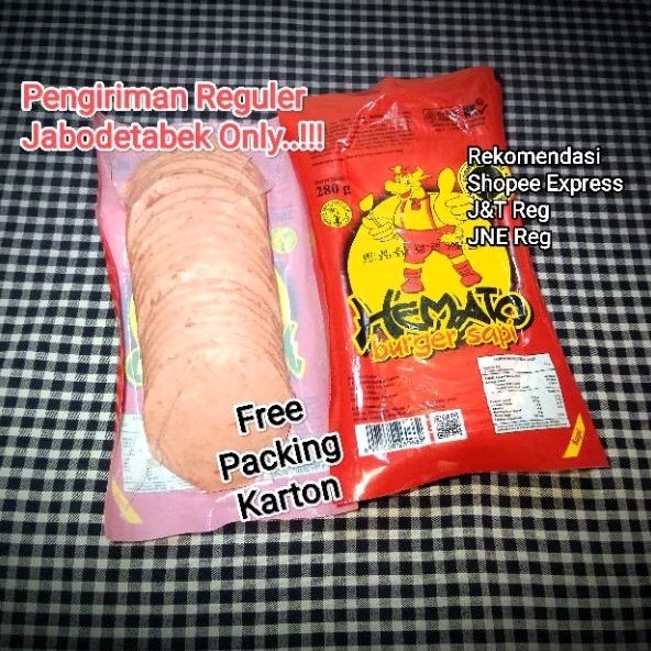 

Daging Burger Sapi Hemato Mini isi 21 pcs