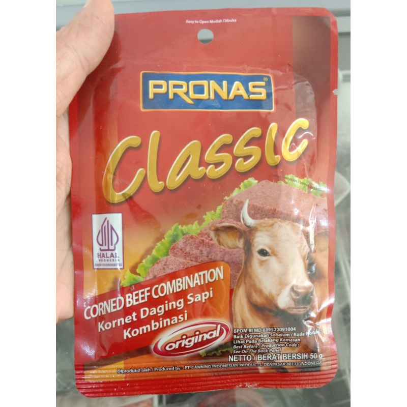 

PRONAS Kornet daging sapi 50gr