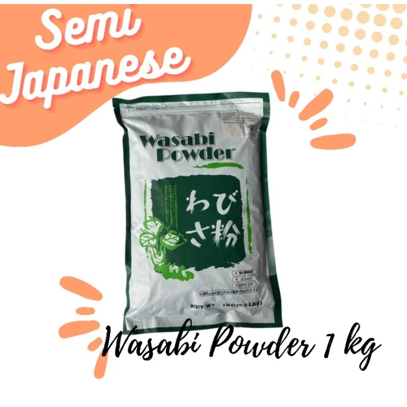 

Wasabi Powder 1 kg halal | Wasabi Halal Extra hot 1 kg