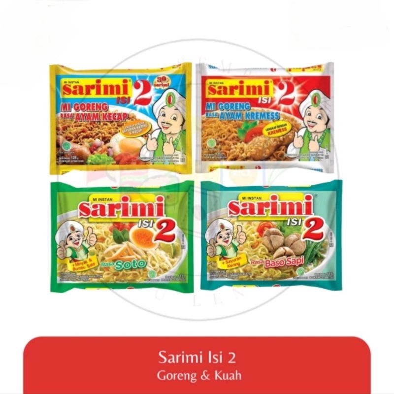 

Sarimi Mie Instan isi 2 Lebih Hemat Dan Lebih Kenyang Lebih Terasa Nikmatnya