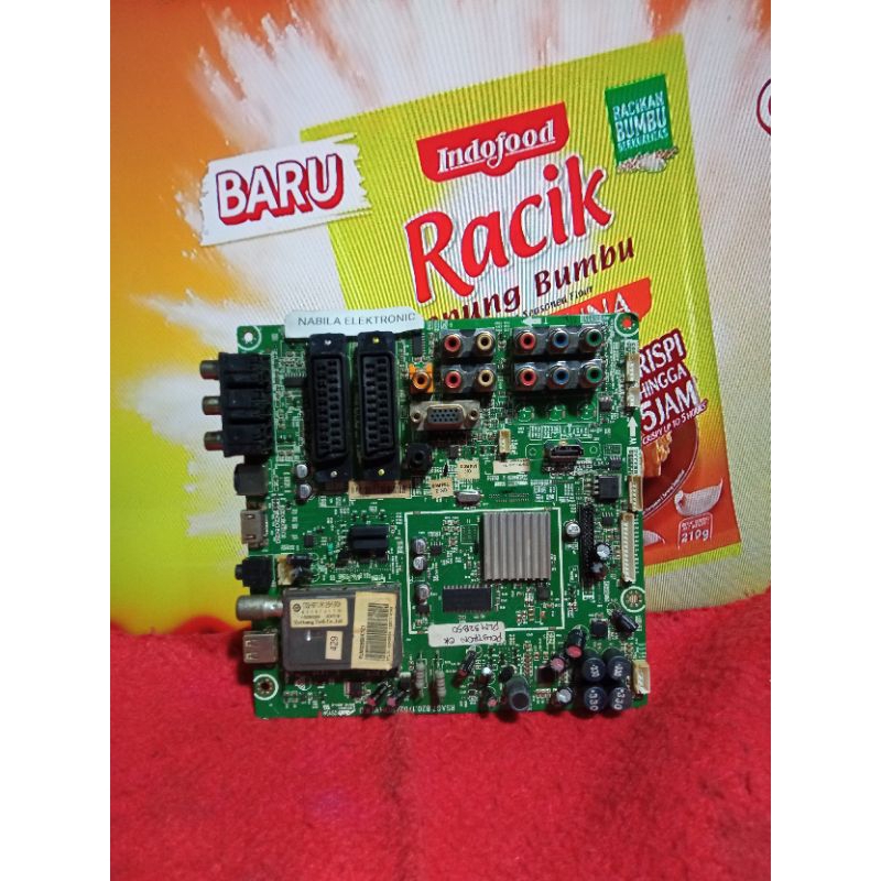 MAINBOARD TV LCD POLYTRON PLM32B50 32B50 - MOTHERBOARD MESIN TV LCD POLYTRON PLM 32B50