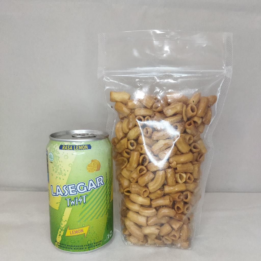 

MAKARONI BANTAT 200 gram Pedas/Original/Daun Jeruk Bebas pilih Rasa & Toping