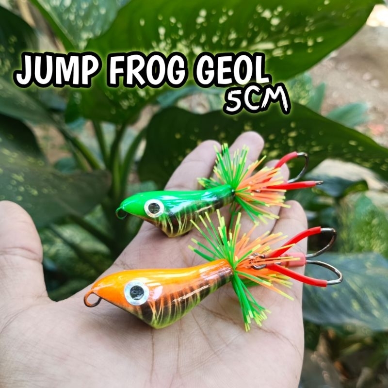 UMPAN CASTING JUMP FROG GEOL 5CM LURE HANDMADE