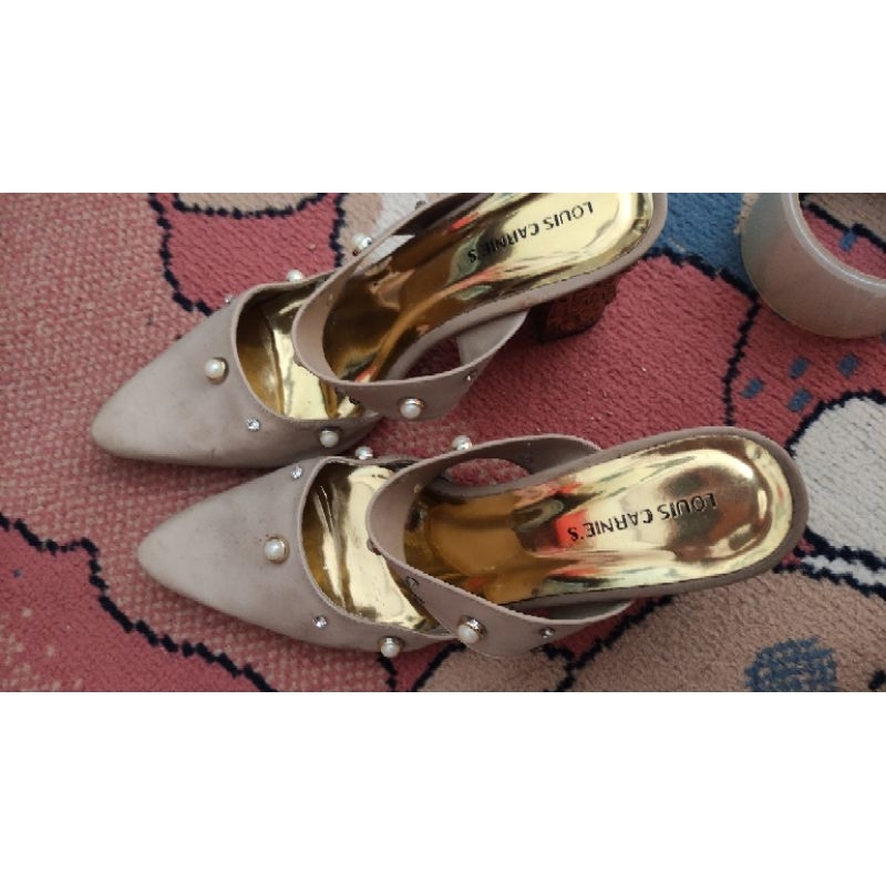 heels import heels kondangan heels mutiara