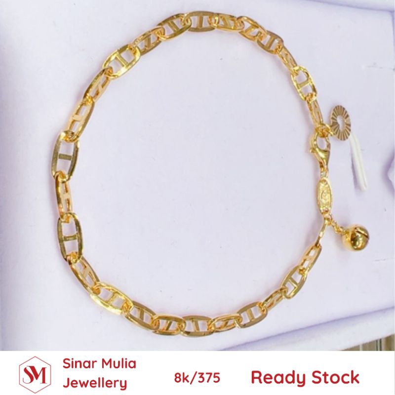 Gelang rantai Hermes kerincingan 2