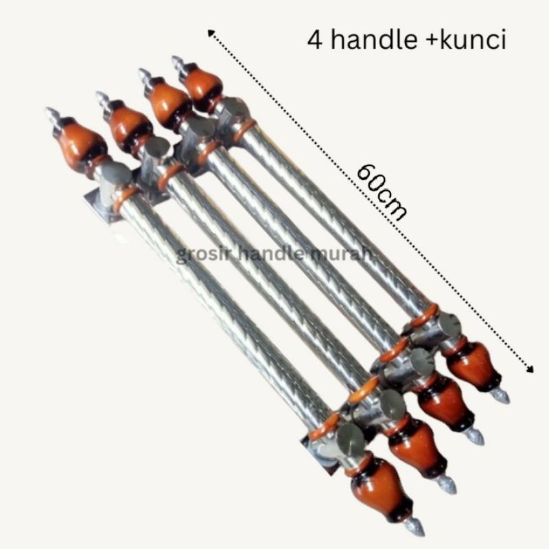 handle pintu rumah 60 cm gagang pintu kayu jati tarikan pintu kupu tarung pegangan pintu minimalis