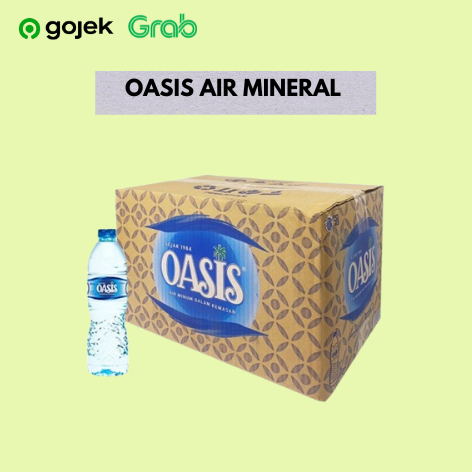 

Oasis Air Mineral Tanggung 600ml - 24 Botol (1 Dus)