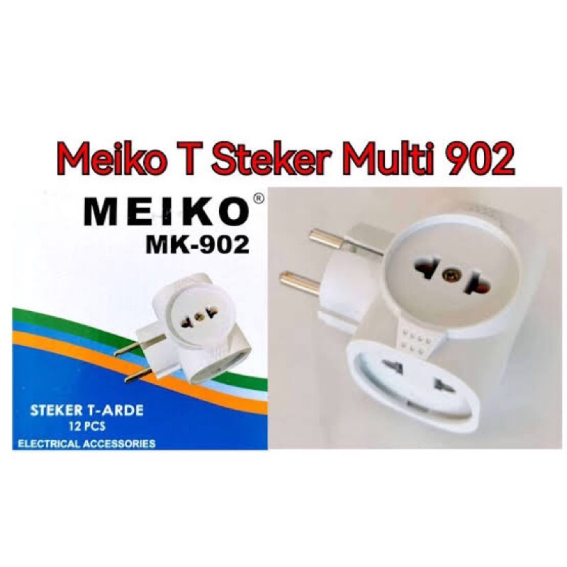 Cok Cabang 3 Cabang T ARDE Meiko MK-902