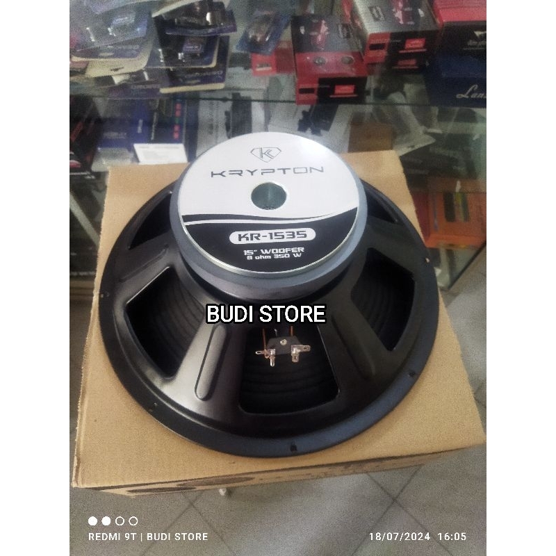 speaker Krypton 15 inch coil 3 inch