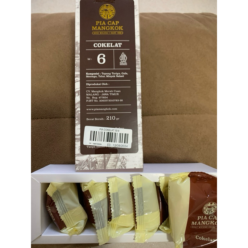 Pia Mangkok Isi 6 Khas Malang