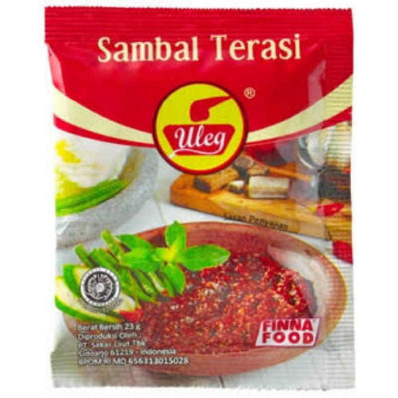 

Finna Sambal Uleg Terasi 1 Pack isi 10pcs Sambel Terasi