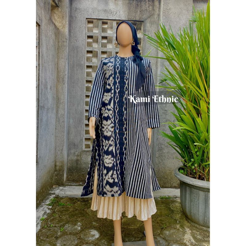 baju tenun couple - couple tenun - seragam tenun - seragam keluarga