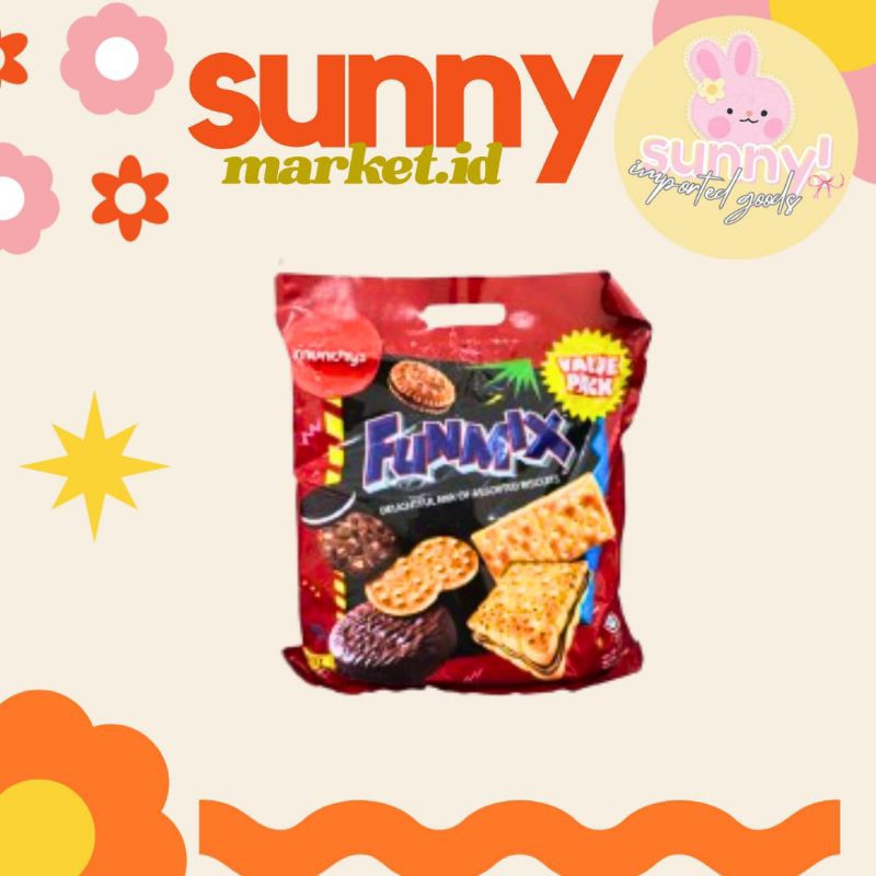 

SUNNYMARKET - MUNCHY MUNCHYS MUNCHY'S FUN MIX FUNMIX BISCUIT BISKUIT VALUE PACK IMPORT IMPOR