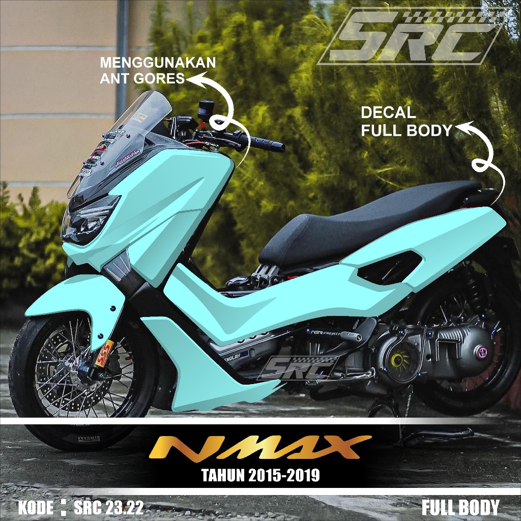 COD Decal Sticker Full Body Yamaha Nmax Old Lama Tahun 2015 2016 2017 2018 2019 Decal Sticker Nmax L