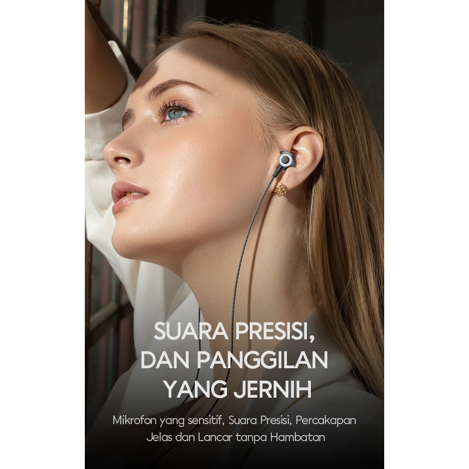 earphone hf headset VIVAN Q16 TIPE C