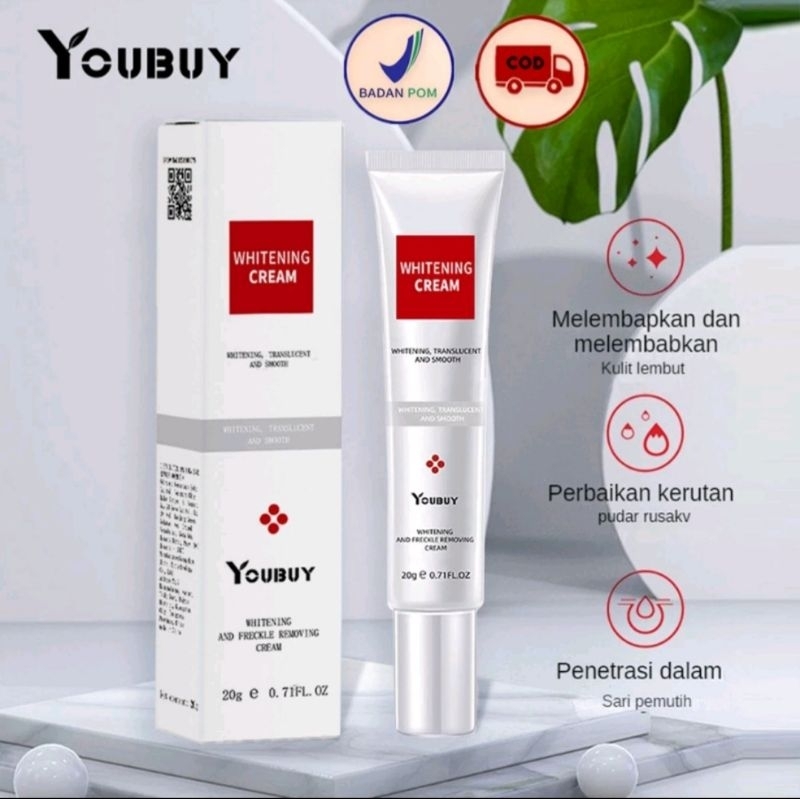 Youbuy Whitening and Freckle Removing Cream 20gr
