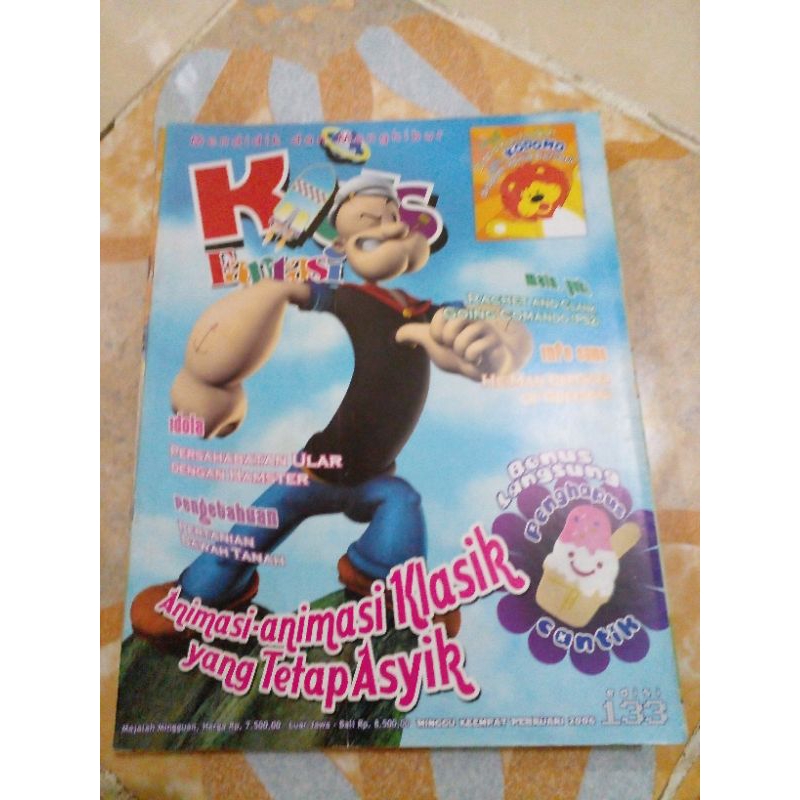 Kids Fantasi no 133 minggu keempat pebruari 2006  r