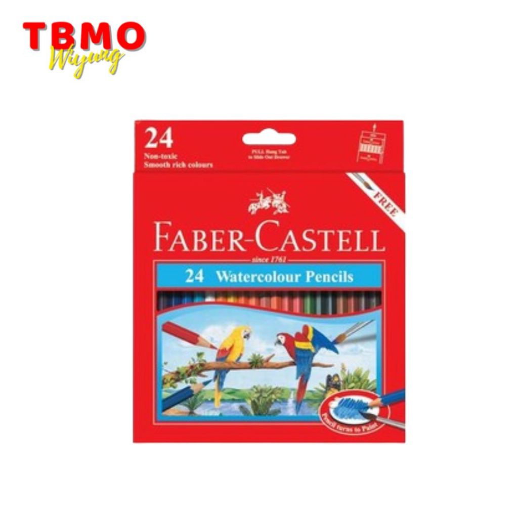 

Tbmo Water Colour Pencil 24L Faber-Castel 114464 / Pensil Warna