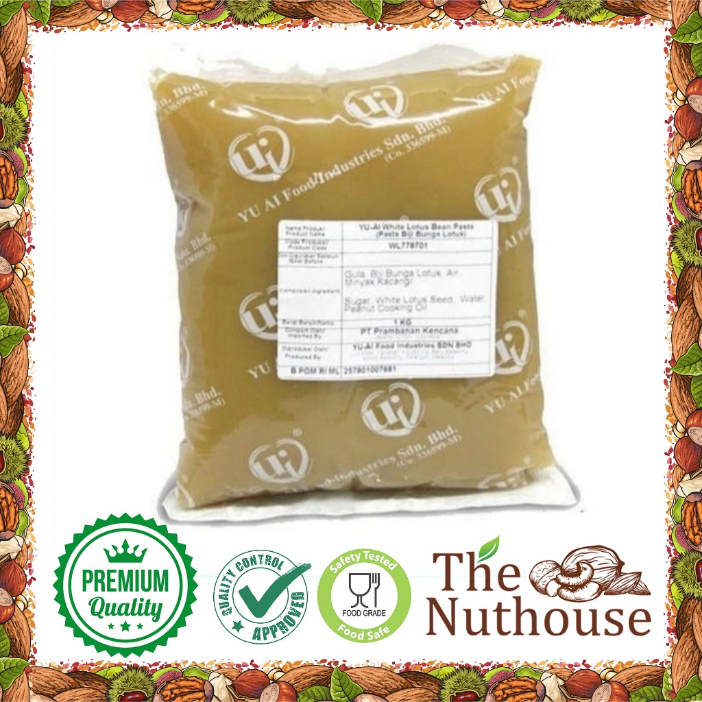 

Yu Ai White Lotus Paste Filling / Pasta Biji Lotus 1Kg