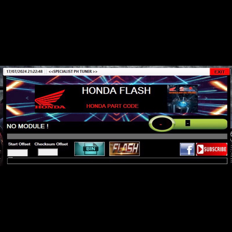 Software Remap ECU Honda Specialist PH Tuner