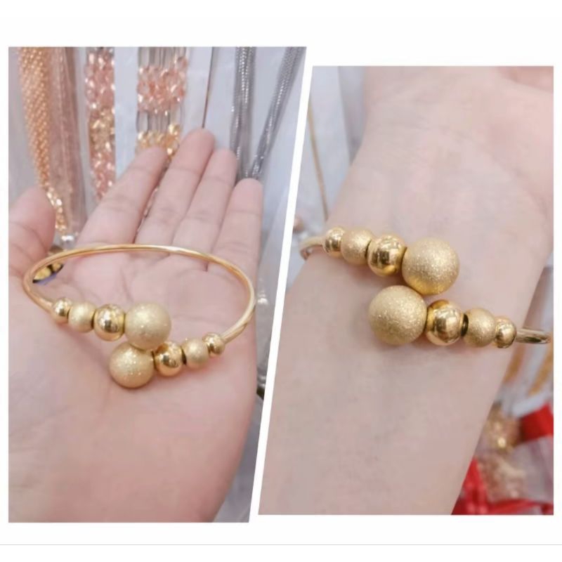 gelang boba VIRALL (mirip emas asli)