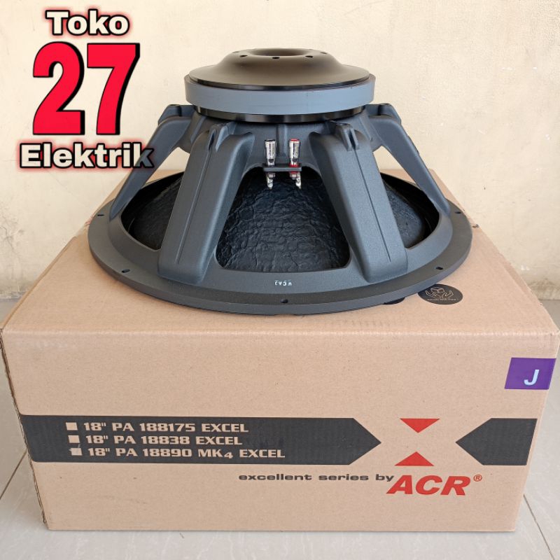 Speaker ACR Excellent 18 inch PA 18890 MK4 EXCEL