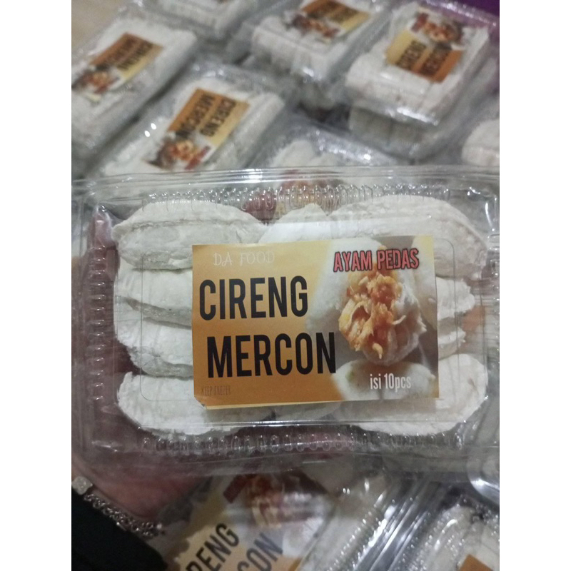 

Cireng mercon isi ayam