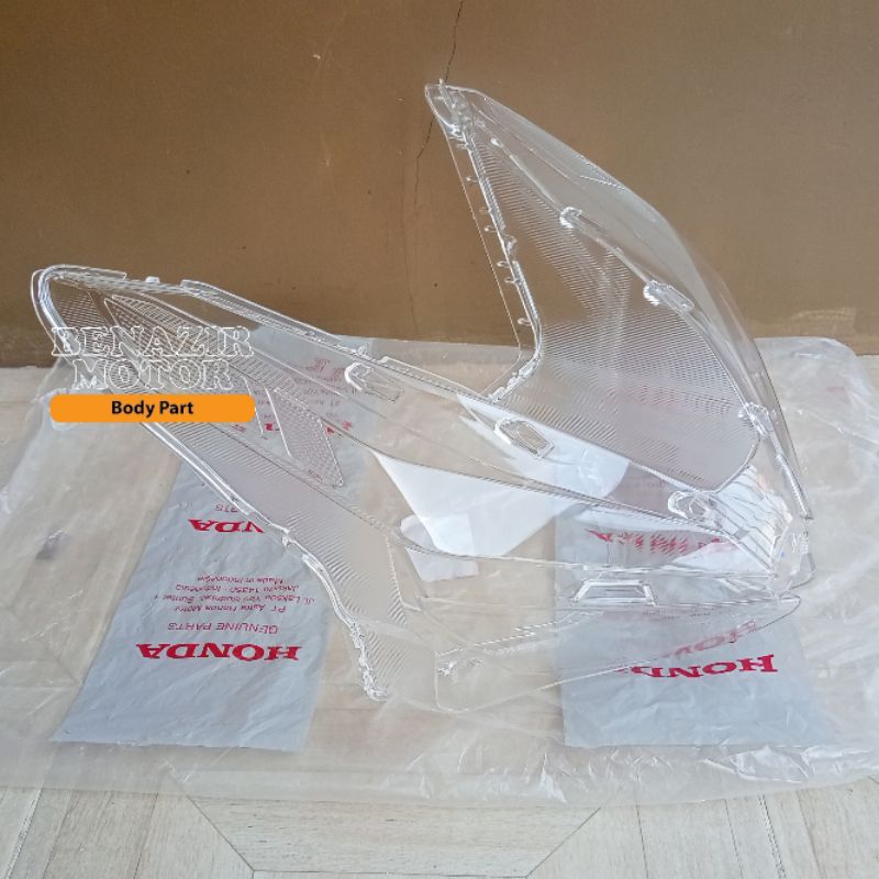 Ori AHM-Mika Kaca Lampu Depan Honda Vario 125 150 New Led eSP Keyless 2018 2019 2020 2021 2022 2023