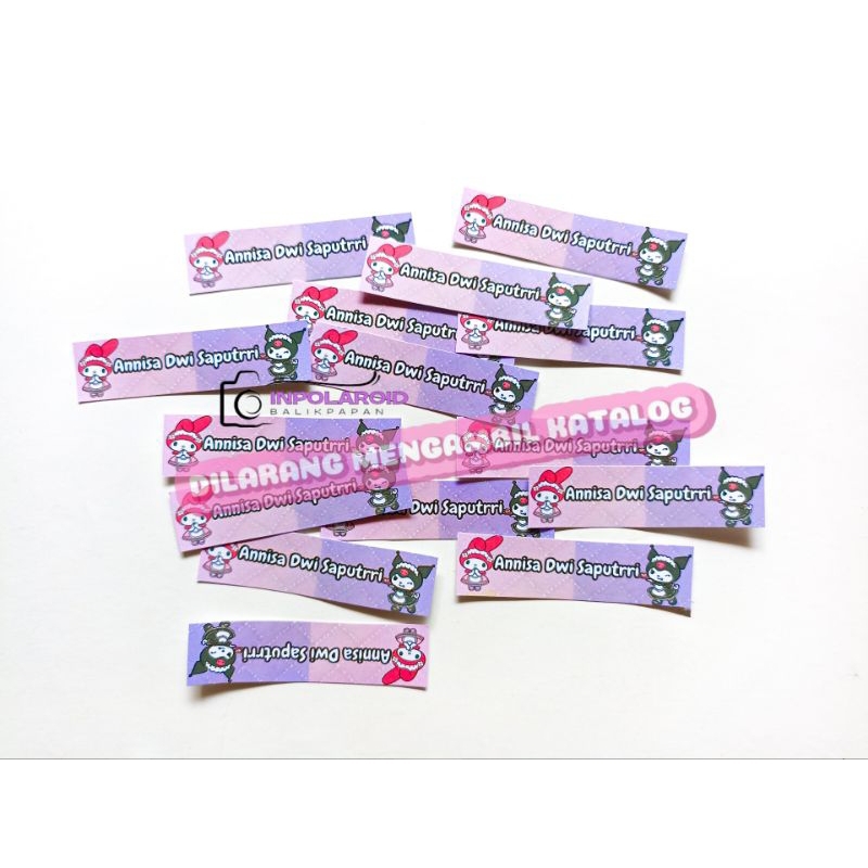 

1 PACK STIKER LABEL NAMA PULPEN/PENSIL TEMA CEWEK/PEREMPUAN