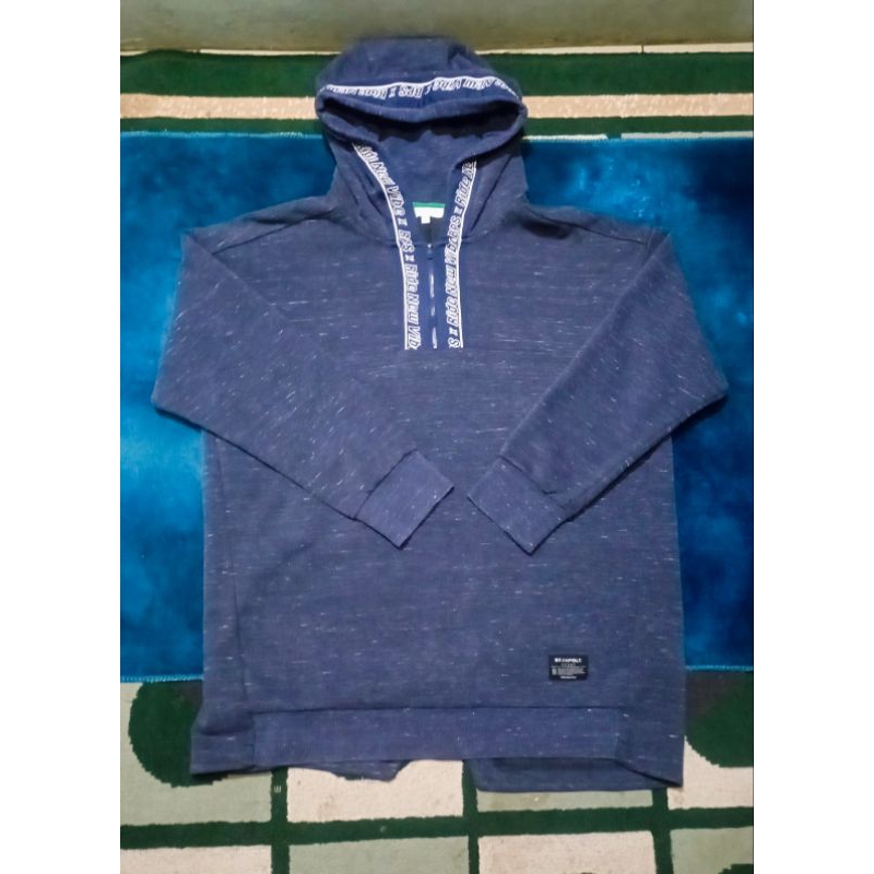 jaket hoodie halfzip BeanPole X BPS