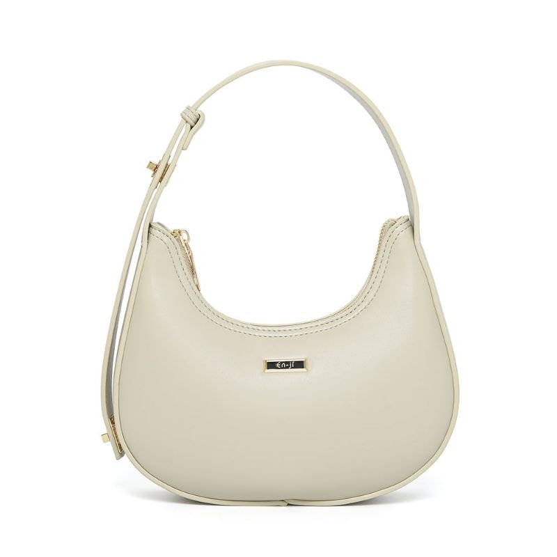TAS ENJI SEOARI HANDBAG LIGHT GREY