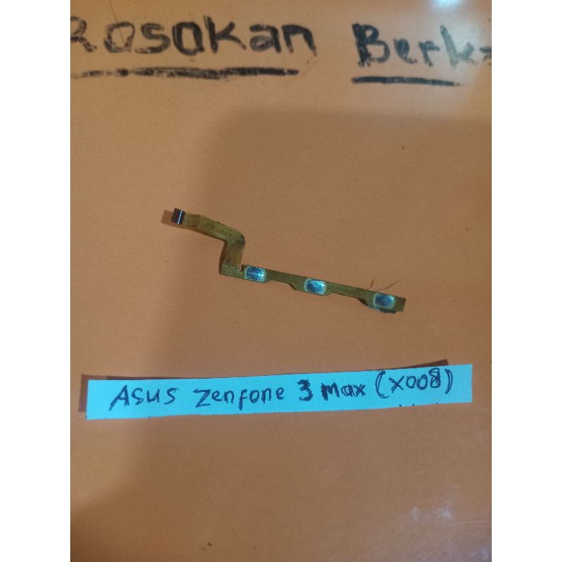 fleksible on off asus zenfone 3 max bekas copotan