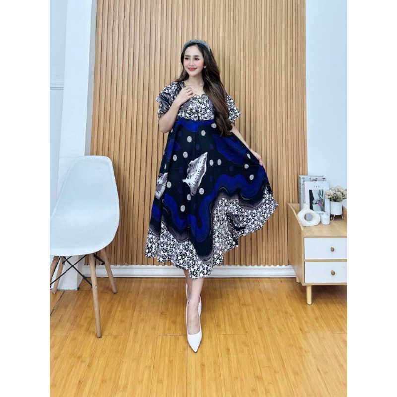 batik daster klok sogan