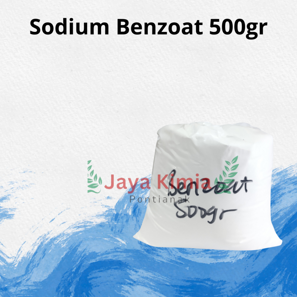 

Sodium Benzoat / Natrium Benzoat / Pengawet Makanan dan Minuman - 500 Gram