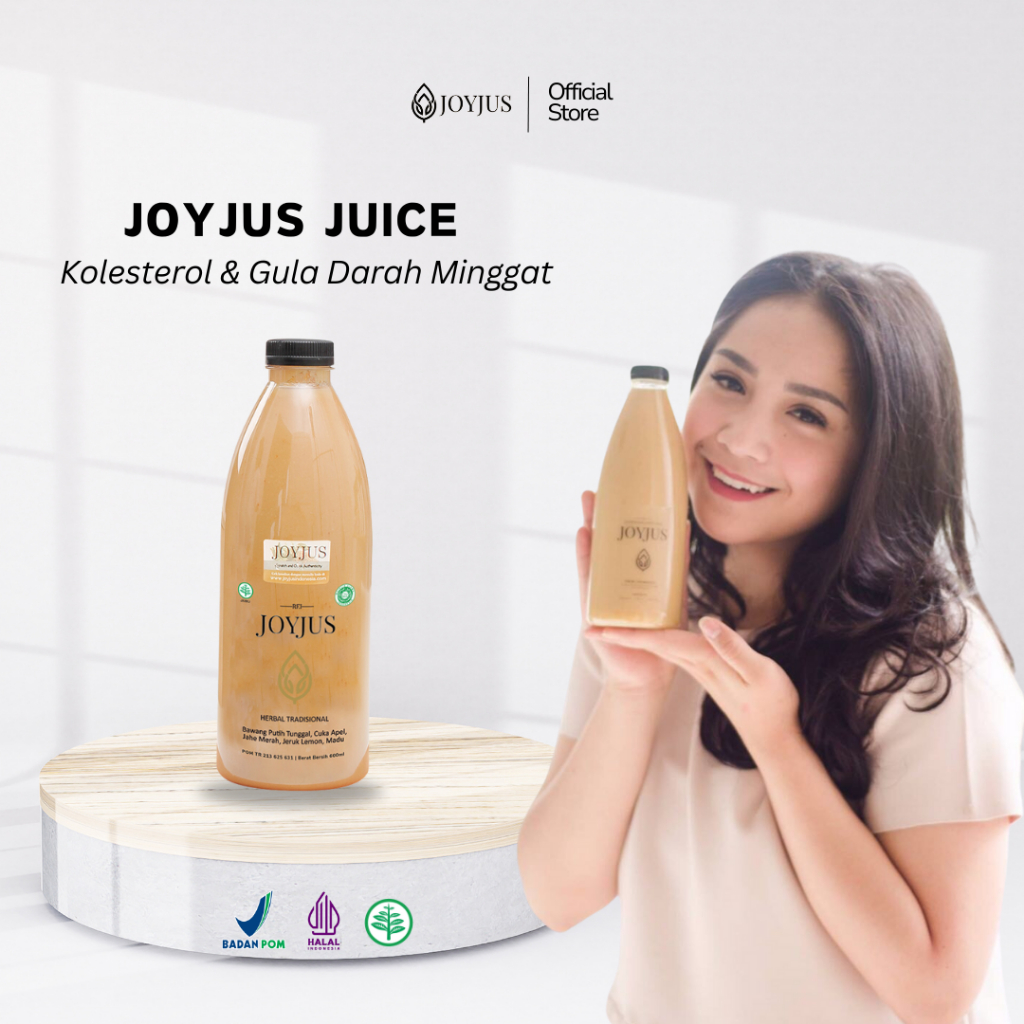 

JOYJUS HERBAL 600ml | JUS ANTI KOLESTEROL | GULA DARAH | ASAM URAT | HERBAL BPOM