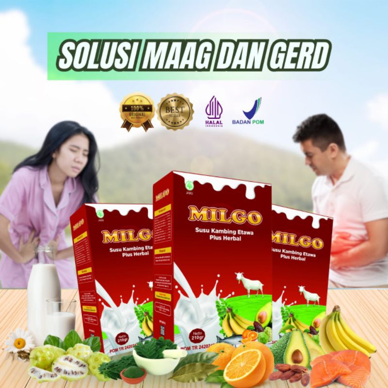 

SUSU MILGO SOLUSI UNTUK MAAG DAN GERD
