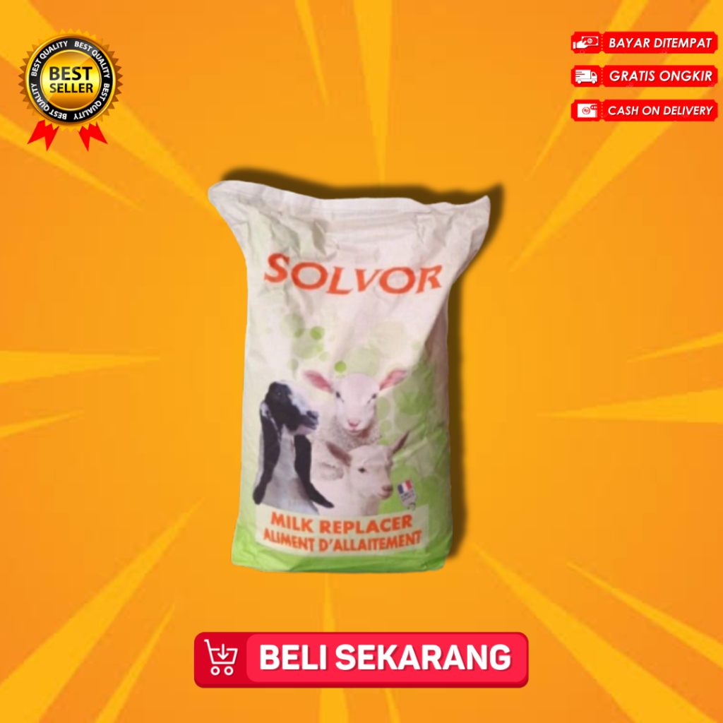 SUSU SOLVOR 1KG ORIGINAL SUSU PENGGANTI INDUK KAMBING DAN SAPI